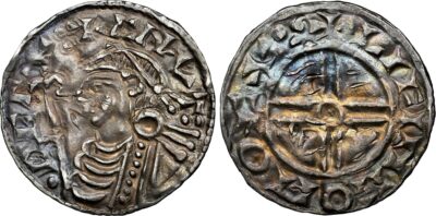 Rare King Canute Silver Penny