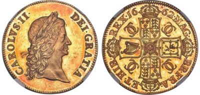 Charles II: Gold Pattern Crown Coin