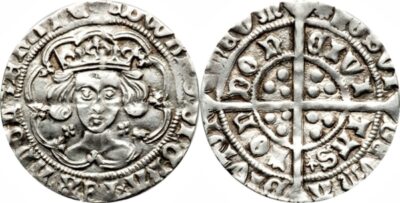 Edward V Silver Groat Coin