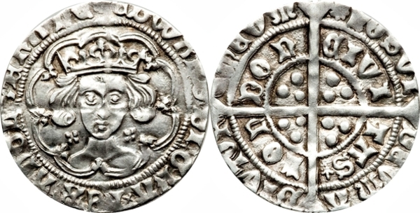 Edward V Silver Groat Coin