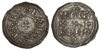 Edgar Silver Penny Coin