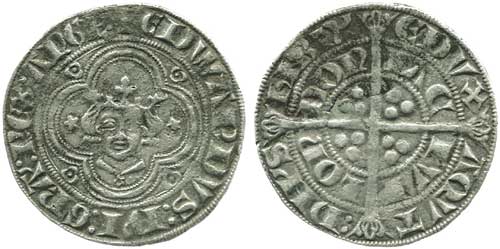 Edward I Silver Groat Coin