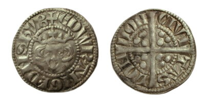 Edward II Silver Penny Coin