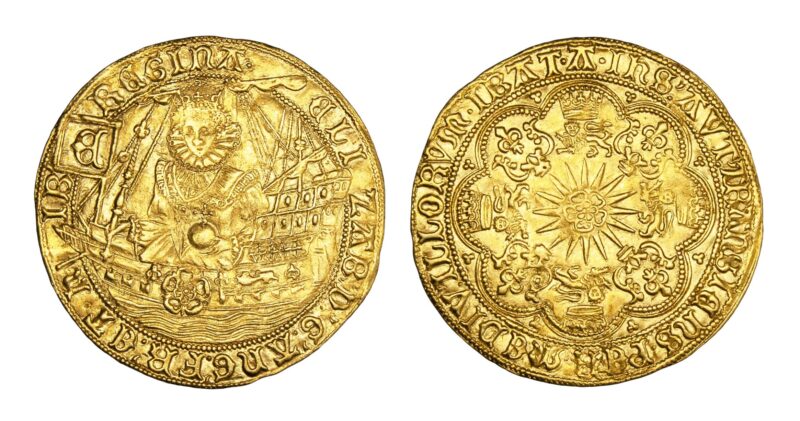 Elizabeth I 15 Shillings Coin
