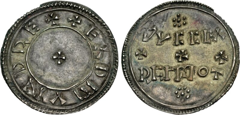 Rare Edward The Elder Silver Penny