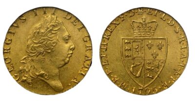 George III Gold Proof "Spade" Guinea Coin