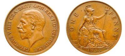 George V: 1933 Penny