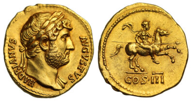 Hadrian Gold Aureus Coin