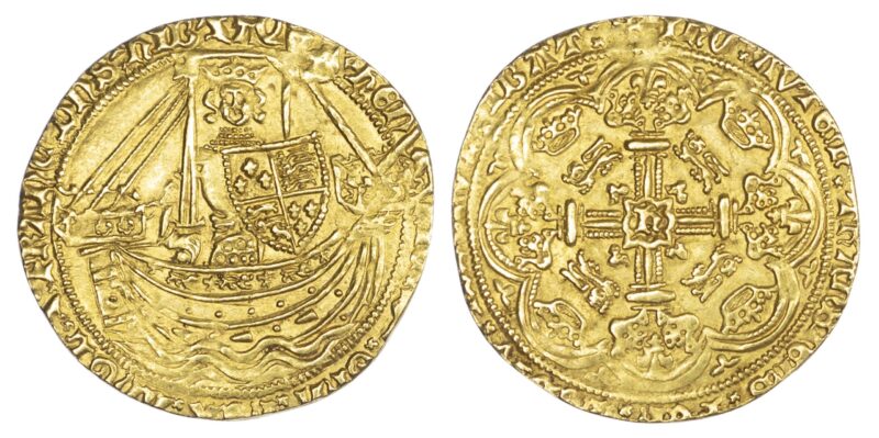 Henry IV Gold Noble coin