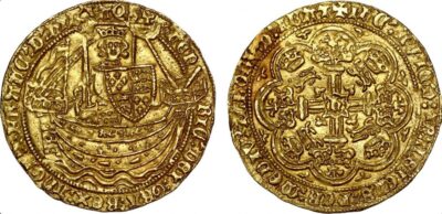 Henry IV Gold Noble Gold Coin