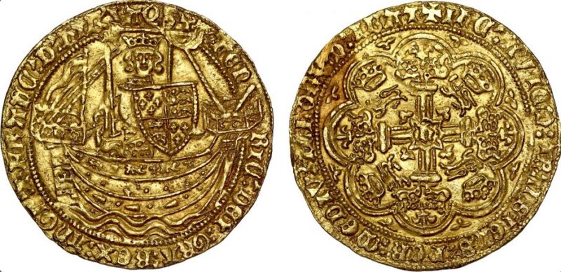 Henry IV Gold Noble Gold Coin