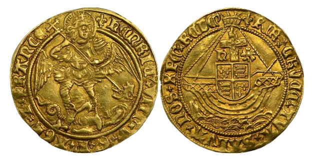 Henry VIII Gold Sovereign Coin