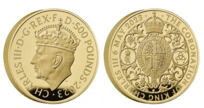 King Charles III 5oz Coronation Gold Proof COIN
