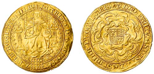 Mary I Gold Sovereign Coin