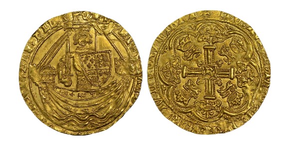Richard II Gold Hammered Noble Coin