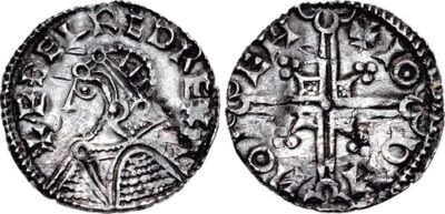 Svend Tveskæg Silver Penny Coin