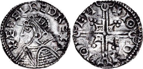 Svend Tveskæg Silver Penny Coin