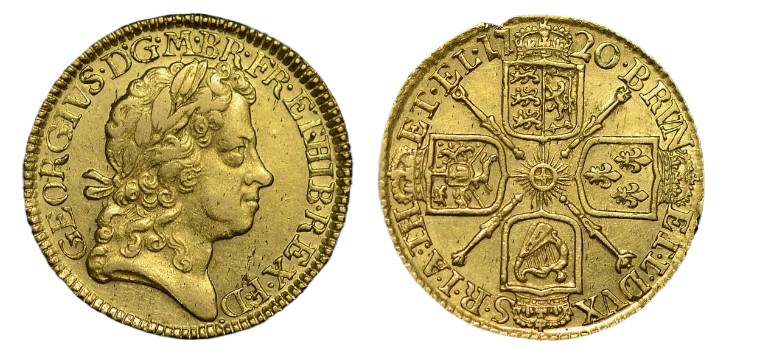 George I Gold Guinea Coin
